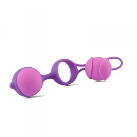 Вагінальні кульки - Toyz4lover Palline Bi - Balls Single Purple, фіолетові