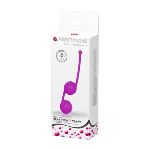 Вагинальные шарики — Pretty Love Kegel Tighten Up III Purple