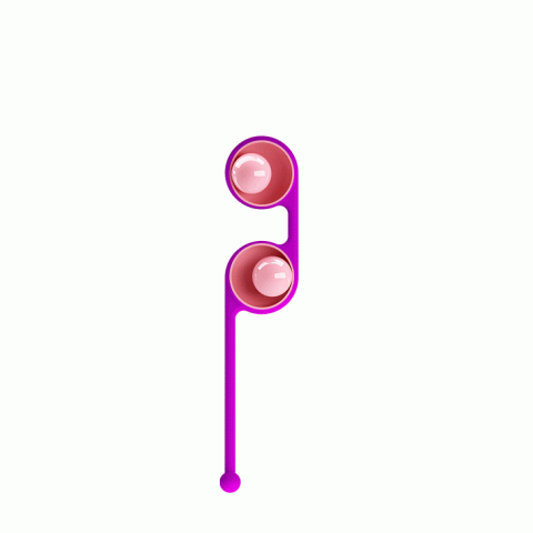 Вагинальные шарики — Pretty Love Kegel Tighten Up III Purple