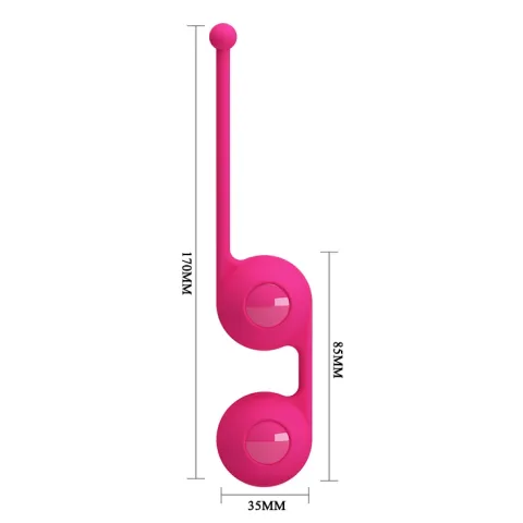 Вагинальные шарики — Pretty Love Kegel Tighten Up III Pink