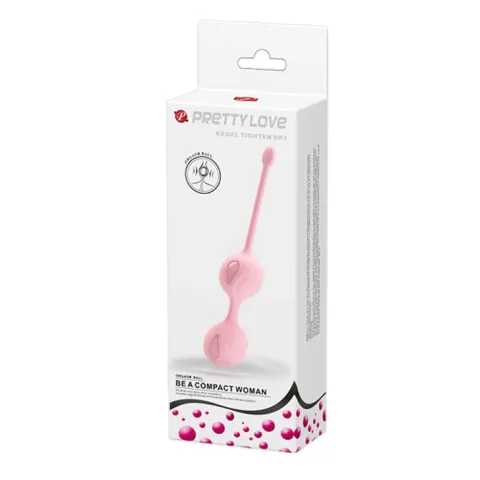 Вагинальные шарики — Pretty Love Kegel Tighten Up I, светло-розовые