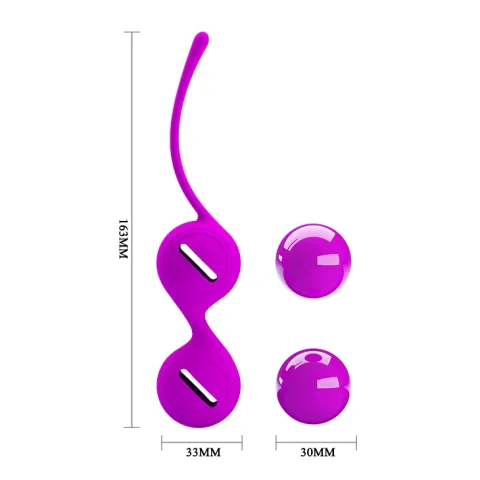 Вагинальные шарики — Pretty Love Kegel Tighten Up I Balls Pink