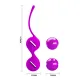Вагинальные шарики — Pretty Love Kegel Tighten Up I Balls Pink
