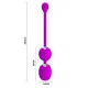 Вагинальные виброшарики — Pretty Love Willie Vibrating Kegel Balls Purple