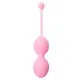 Вагінальні кульки - Boss Series Silicone Kegel Balls, силіконові, 36 мм, 165 г, рожеві