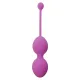 Вагинальные шарики — Boss Series Silicone Kegel Balls, фиолетовые