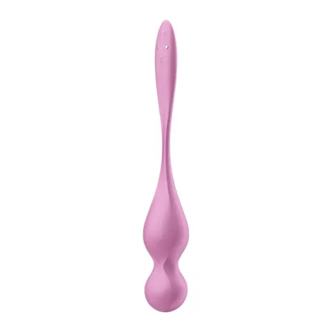 Вагінальні кульки з вібрацією - Satisfyer Love Birds 1 pink, рожеві