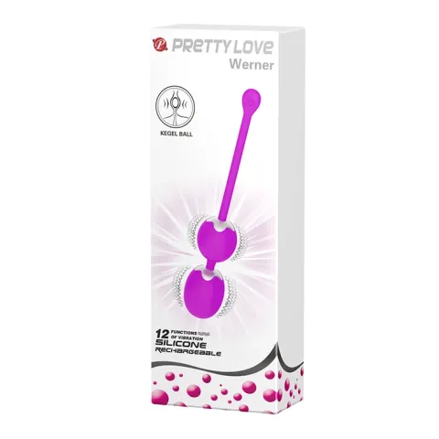 Віброкульки - Pretty Love Werner Kegel Ball Purple