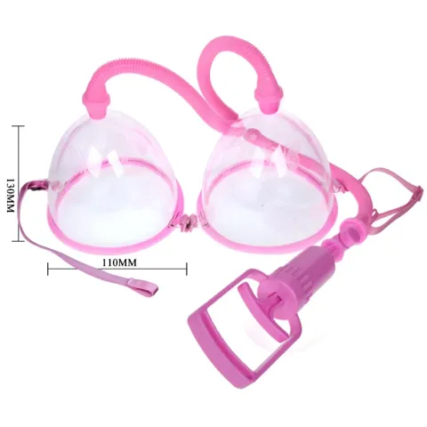 Вакуумна помпа для грудей - Breast Pump Enlarge With Twin Cups