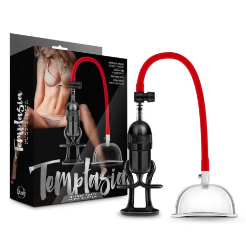 Вакуумна помпа для вульви Blush Temptasia – Intense Pussy Pump System, механічна, важіль