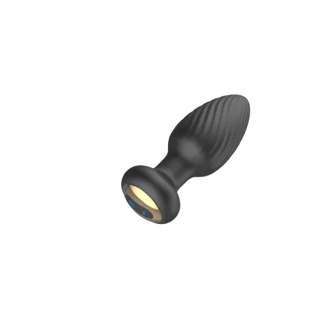 Анальна пробка - B-Series Rotating anal plug, з функцією ротації, чорна