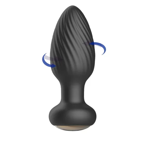 Анальна пробка - B-Series Rotating anal plug, з функцією ротації, чорна