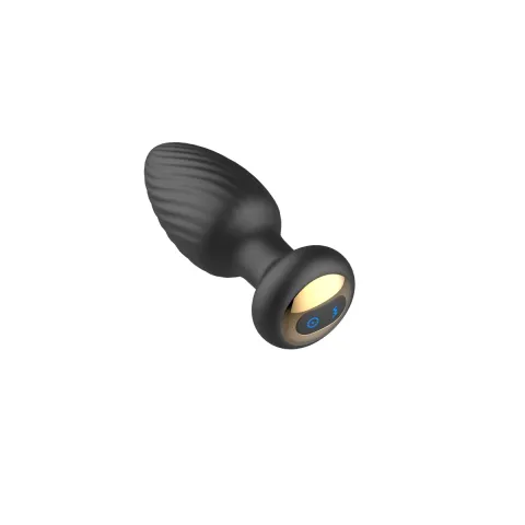 Анальна пробка - B-Series Rotating anal plug, з функцією ротації, чорна