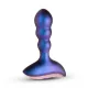 Анальна пробка з вібрацією - Hueman Interstellar Remote-Controlled Anal Vibrator, фіолетова