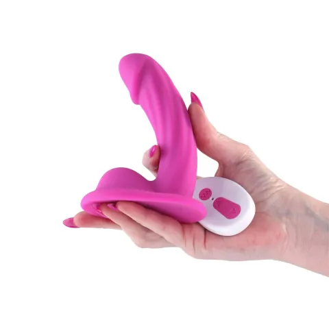 Ділдо с вібрацією NS Novelties Colours - Curve - Vibrating - 5