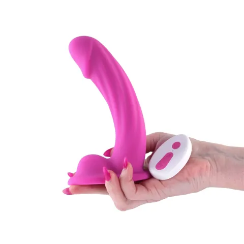 Ділдо с вібрацією NS Novelties Colours - Curve - Vibrating - 6