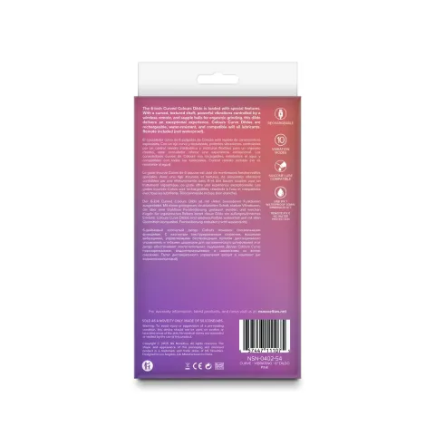 Ділдо с вібрацією NS Novelties Colours - Curve - Vibrating - 6