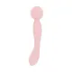 Двосторонній масажер-вібратор Good Vibes Only – SIMI Double-Sided Wand Vibrator Soft Silicone – Pink