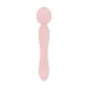 Двосторонній масажер-вібратор Good Vibes Only – SIMI Double-Sided Wand Vibrator Soft Silicone – Pink