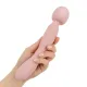 Двосторонній масажер-вібратор Good Vibes Only – SIMI Double-Sided Wand Vibrator Soft Silicone – Pink