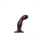Вибрирующее дилдо Strap-on-Me FINGERING AND VIBRATING DILDO - M - PURPLE, с манящим движением