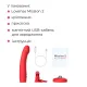 Смарт-міні секс-машина Lovense Mission 2 Vibrating suction cup dildo, 6500 вібрацій/хв, Touch Sense