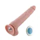 Фаллоимитатор 11,8″ с вибрацией для секс-машин Hismith Silicone Dildo with Vibe, KlicLok, пульт ДК