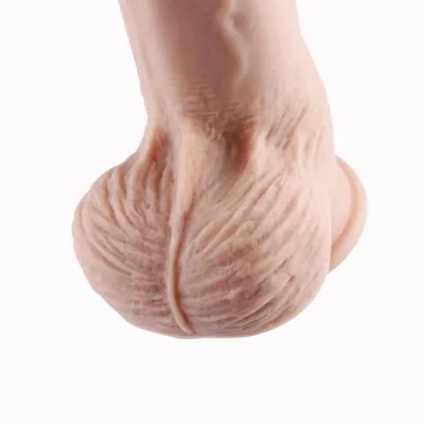 Фаллоимитатор 11,8″ с вибрацией для секс-машин Hismith Silicone Dildo with Vibe, KlicLok, пульт ДК