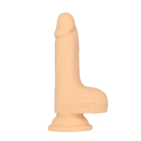 Фаллоимитатор-пульсатор Naked Addiction 6,5″ Thrusting Dong With Remote, движения вперед-назад, пульт ДУ