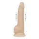 Фалоімітатор з пульсацією Naked ADDICTION Dominic 9″ Vanilla, пульт ДК, діаметр 4,2 см