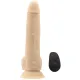 Фалоімітатор з пульсацією Naked ADDICTION Dominic 9″ Vanilla, пульт ДК, діаметр 4,2 см