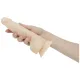 Фалоімітатор з пульсацією Naked ADDICTION Dominic 9″ Vanilla, пульт ДК, діаметр 4,2 см