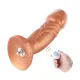 Фалоімітатор з вібрацією Hismith Slightly Curved Vibrating Silicone Dildo Monster Series, KlicLok
