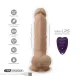 Вибрирующий фаллоимитатор SilexD Vetus Vibro Flesh (MODEL 1, размер 8 дюймов) + LRS, двухслойный, диаметр 4,2 см