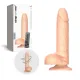 Фаллоимитатор с вибрацией и вращением Strap-On-Me Rotating & Vibrating Realistic Dildo – L – Vanilla
