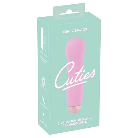 Высокотехнологичный вибратор — Cuties Mini Vibrator Rose
