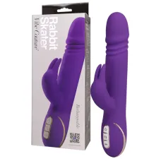 Hi-tech вібратор - Rabbit Skater Purple Vibrator mit Klitorisreizer
