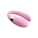 Вібратор для пар - V-Vibe Pink, USB, 7 Function, Remote Control