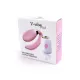 Вібратор для пар - V-Vibe Pink, USB, 7 Function, Remote Control