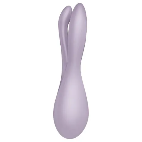 Кліторальний вібратор - Satisfyer Threesome 2, фіолетовий