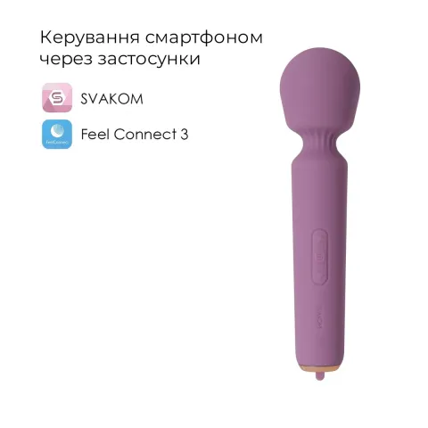 Інтерактивний мінівібромасажер Svakom Mini Emma Neo, 5+1 режим, 10 рівнів інтенсивності