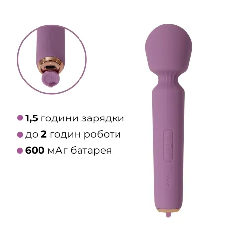 Інтерактивний мінівібромасажер Svakom Mini Emma Neo, 5+1 режим, 10 рівнів інтенсивності