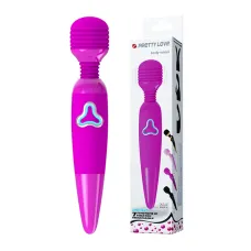 Вібромасажер - Pretty Love Flirtacious Wand Purple