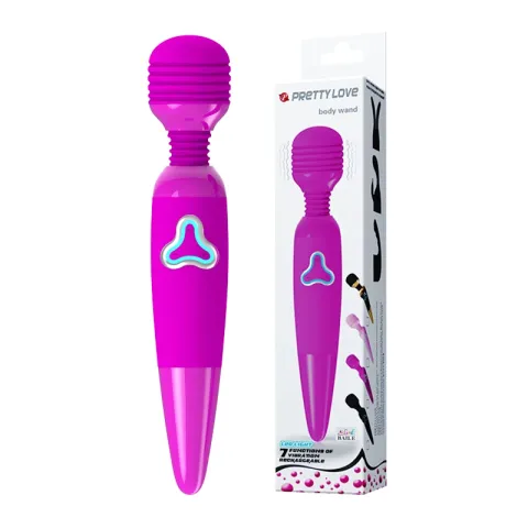 Вібромасажер - Pretty Love Flirtacious Wand Purple