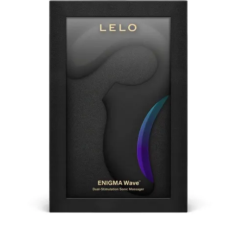 Клиторально-вагинальный звуковой стимулятор LELO Enigma WAVE Black, 3 режима стимуляции