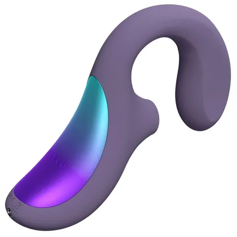 Кліторально-вагінальний звуковий стимулятор LELO Enigma WAVE Cyber Purple, 3 типи стимуляції