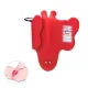 Кліторальний стимулятор - Butterfly Kiss Remote Clitoral Stimulator Red