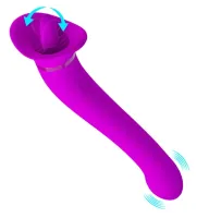 Кліторальний стимулятор - Pretty Love Faust Licking Massager Purple