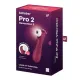Кліторальний стимулятор - Satisfyer Pro 2 Generation 3 With Liquid Air Wine Red