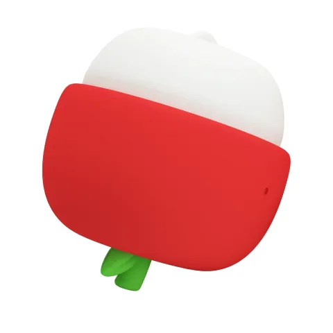 Кліторальний стимулятор - Pretty Love Apple Secret Red, 12 licking settings